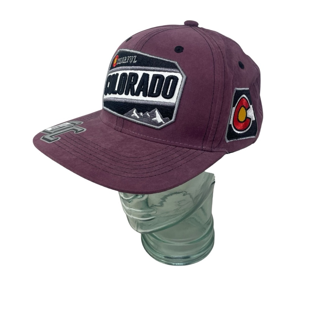 Colorful Colorado Men's/ Unisex Adjustable Embroidered Snap Back Hat NWOT